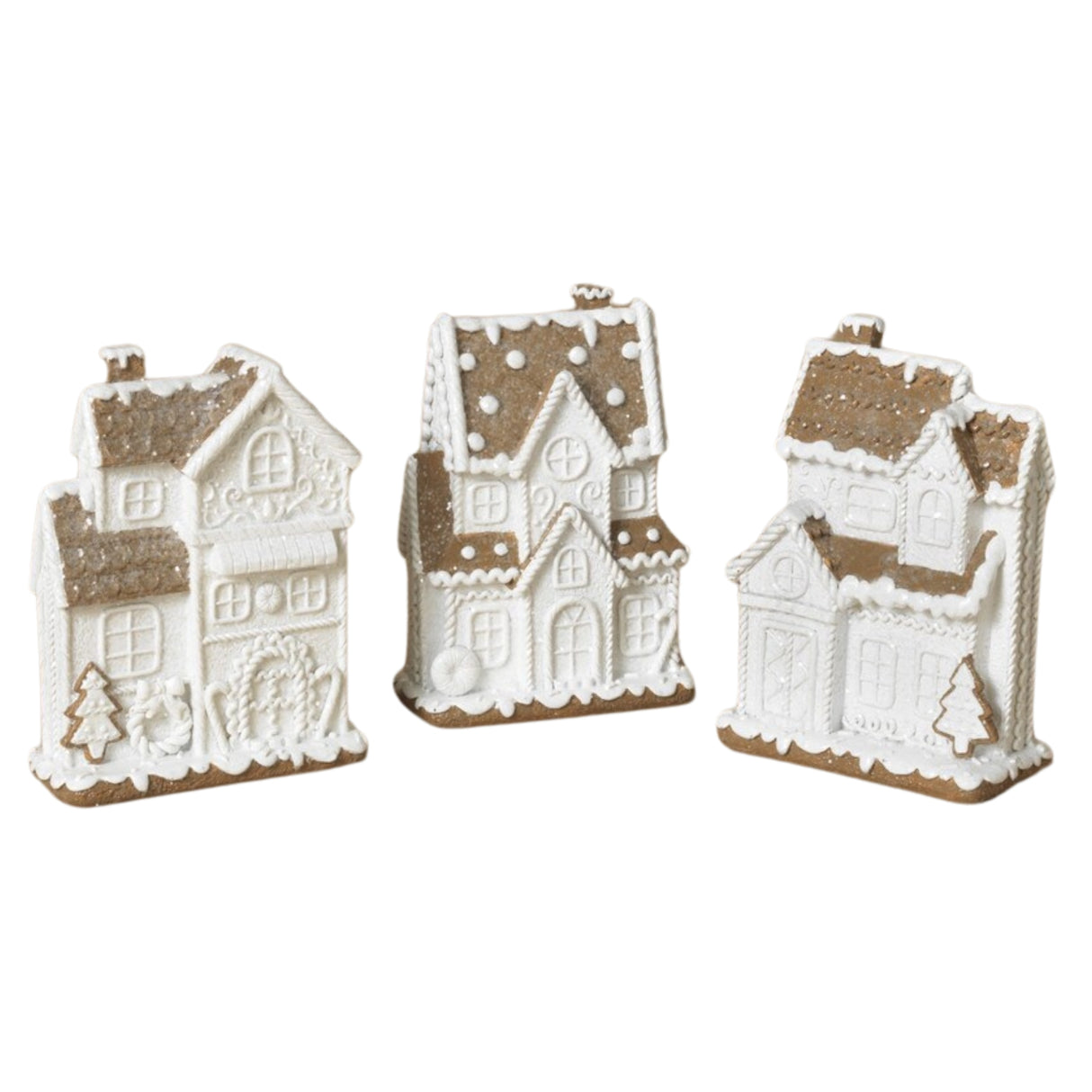 Pre-Order Gerson 5.5" Frosted Gingerbread House Set 2694730