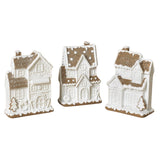 Pre-Order Gerson 5.5" Frosted Gingerbread House Set 2694730