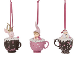 PRE-ORDER December Diamonds Cocoa Mugs Ornaments Set Candy Towne-29-29031