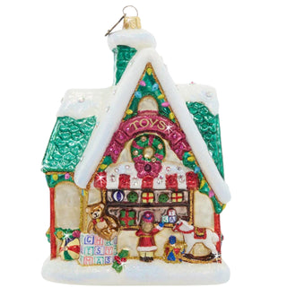 Christmas Toy Shop Glass Ornament SDH20074-250