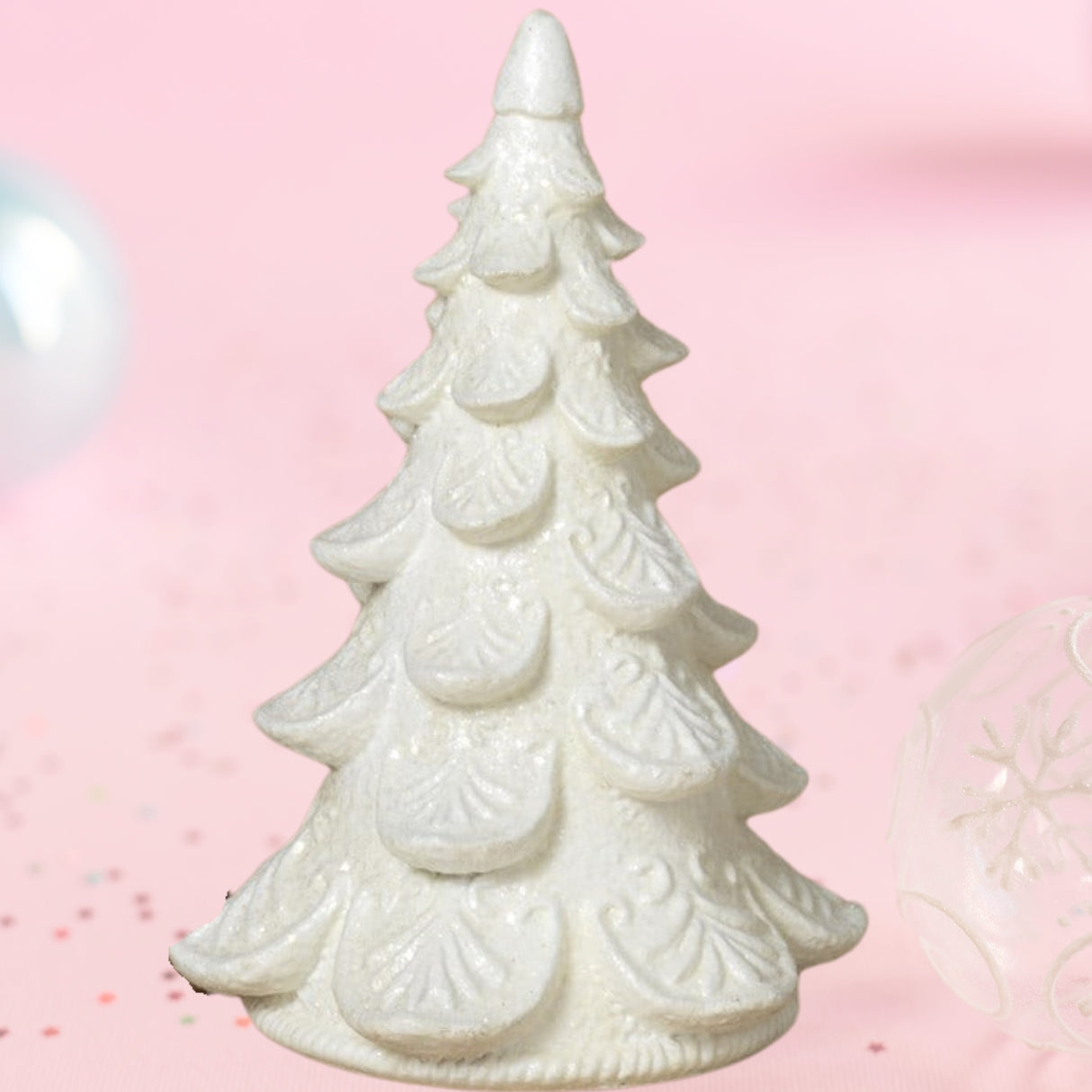 PRE-ORDER Gerson 12" or 18.5" White Sugar Frosted Holiday Tree 2795670