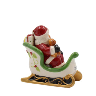 Cosmos Santa With Sitting On The Sleigh Salt & Pepper Shaker Set