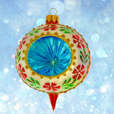 4.25" Bright Woodsong '24 Reflector Ornament by HeARTfully Yours - Option 1