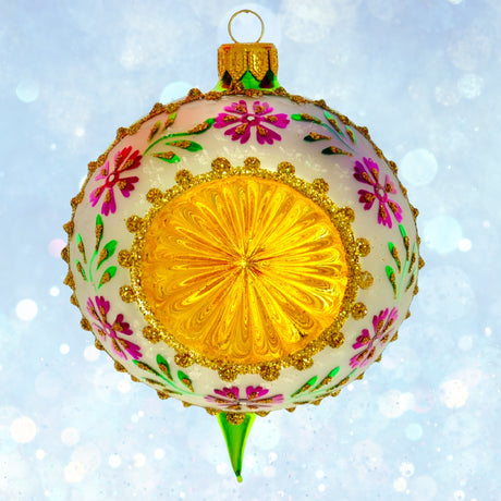 4.25" Bright Woodsong '24 Reflector Ornament by HeARTfully Yours - Option 2