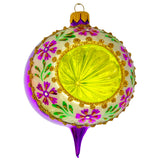 4.25" Bright Woodsong '24 Reflector Ornament by HeARTfully Yours - Option 3