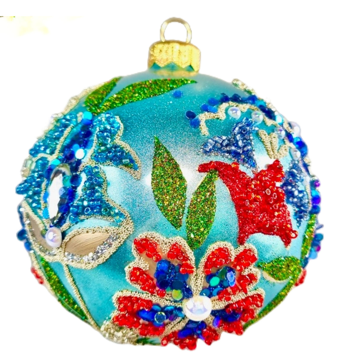 4" Winter Tapestry Ornament by HeARTfully Yours - Option 5