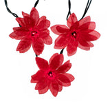 32' UL 35-Light Red Poinsettia Light Set UL0038/R