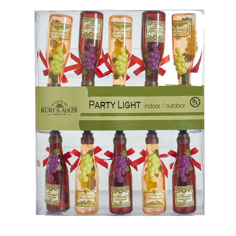 UL 10-Light Wine Bottle Light Set  UL4277