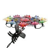 11" UL 11-Light Multicolored Retro Reflector Treetop