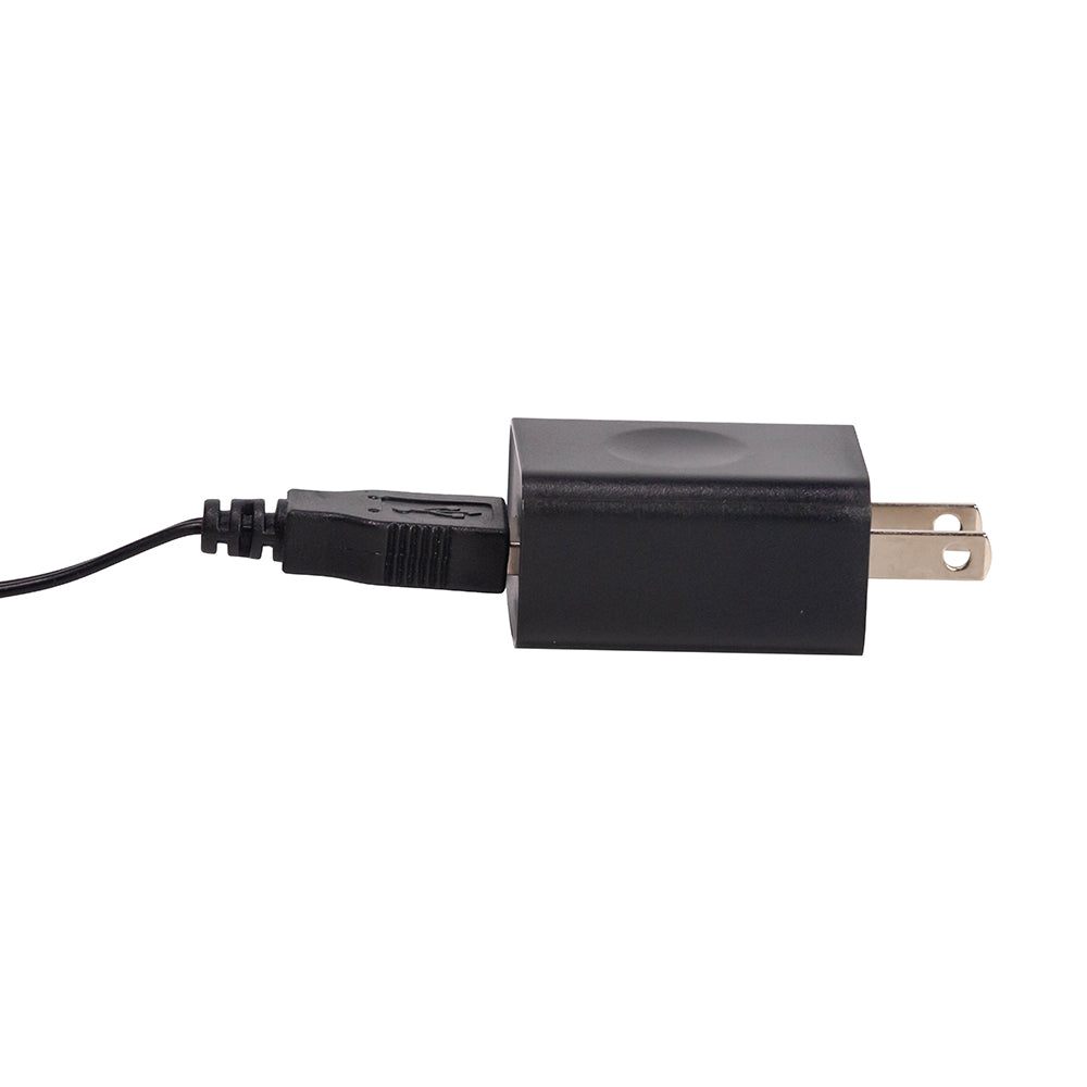 Kurt Adler 10' USB Power Extension Cord+ With Black Wire and 12 Ports