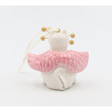 Cat Ornament - Pink Angel Wings