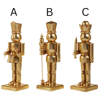 PRE-ORDER Raz 10" Gold Nutcracker Soldier 4512239